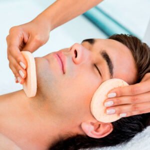 Limpeza de Pele Masculina – 1 Sessão + 1 Massagem relaxante